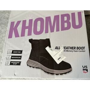 NEW KHOMBU BLACK BOOTS